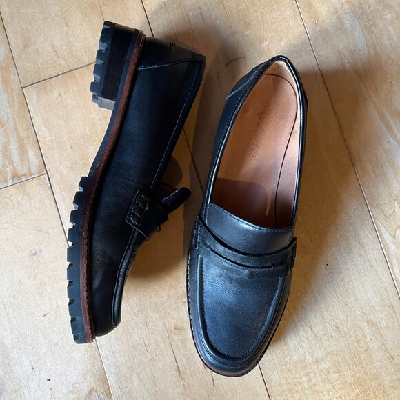Madewell Corinne Lugsole Loafer Size 9 - Picture 2 of 8